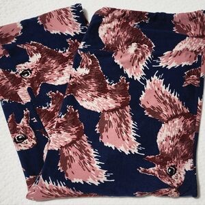 Lularoe Leggings TC squirrels